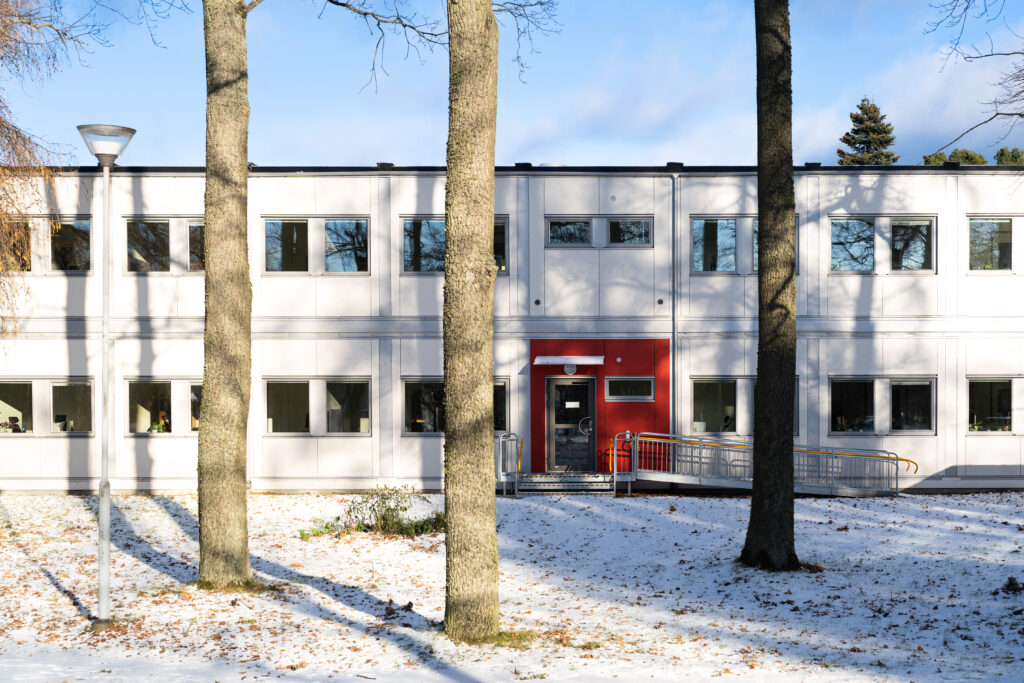Kontorsbyggnad för BUP-mottagningen vid Ryhovs sjukhus i Jönköping