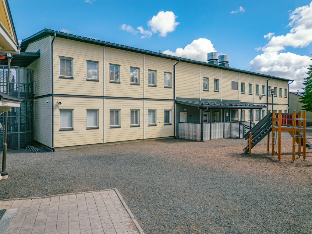 Parmacos dynamiska skola vid Messukylän skola i Tammerfors.